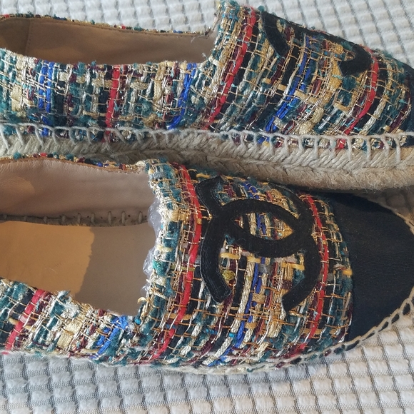 Chanel Espadrilles multi color. Rare! - Picture 9 of 9